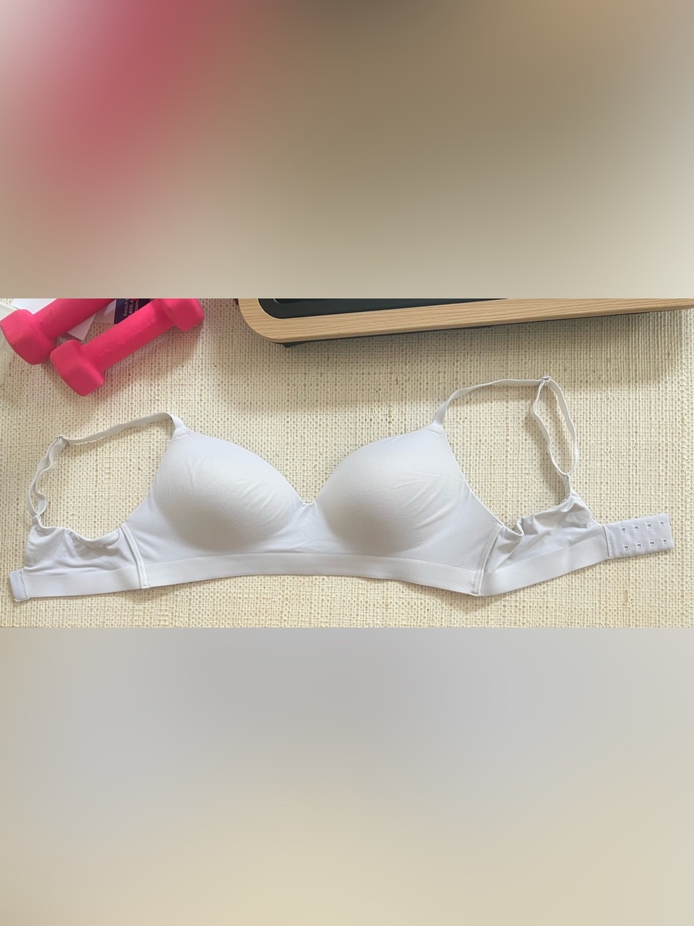 Soma White Wireless Contour T-Shirt Bra